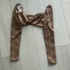 Cheetah print top
